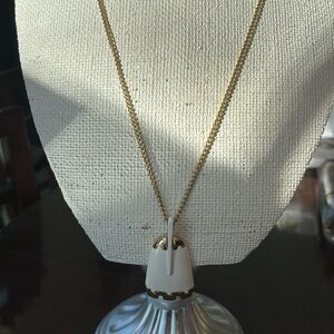 Gold and Enamel Necklace